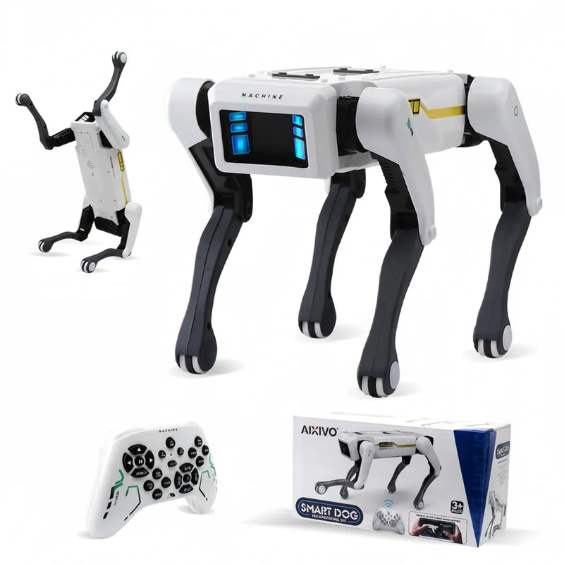 AI Robot Dog RC Toy with Voice Interaction App Control Programmable Singing Dancing Robot Dog