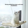 Winter Cat Window Hanging Hammock Bed Suction Cup Space Saving All Seasons Easy Install Pet Bed Cat Climbing Frame