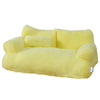 Winter Warm Plush Cat Bed Luxury Sofa Style Pet Nest for Small Medium Cats Dogs Comfortable Faux Fur Puppy Bed Cozy Pet Supplies