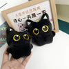 Black Cat Plush Cushion